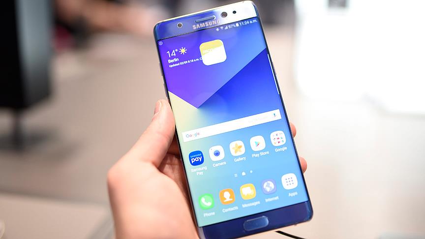 Samsung Note 7 ler geri çekiliyor!